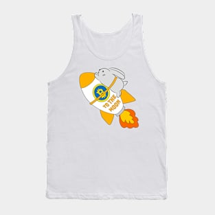 Bitcoin to the Moon - Rabbit Tank Top